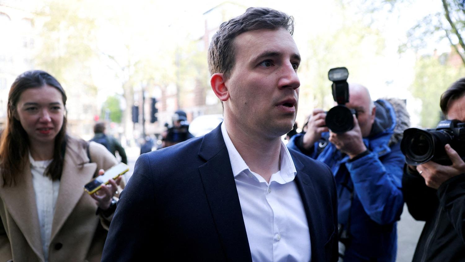 英國前國會研究員卡什。(路透社)