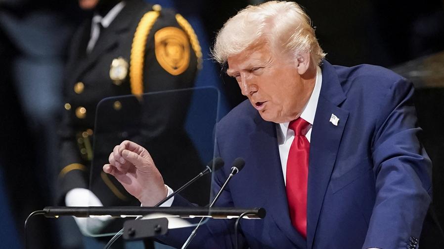 分析：特朗普聯大致辭展示世界觀 批聯合國未助斡旋停火 稱自己非為諾貝爾和平獎