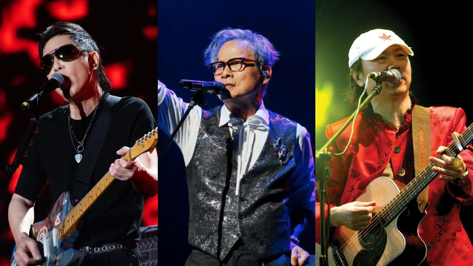 黃貫中孖羅大佑崔健杭州開騷 華語樂壇三巨頭首度世紀同台