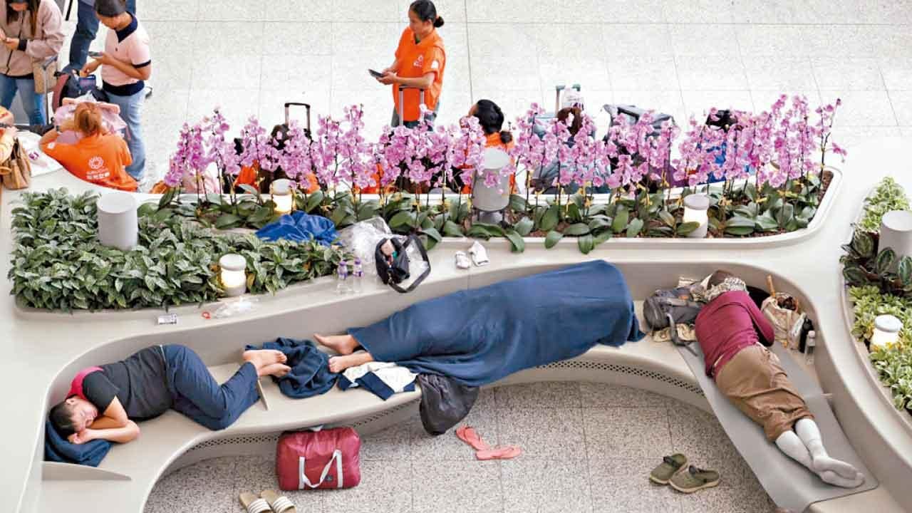 機場復常 首日處理逾千航班 旅客普遍滿意安排