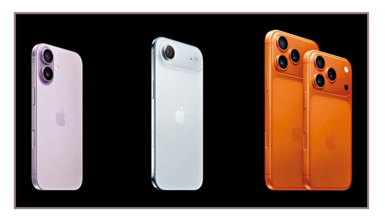 蘋果2025年全新iPhone系列登場