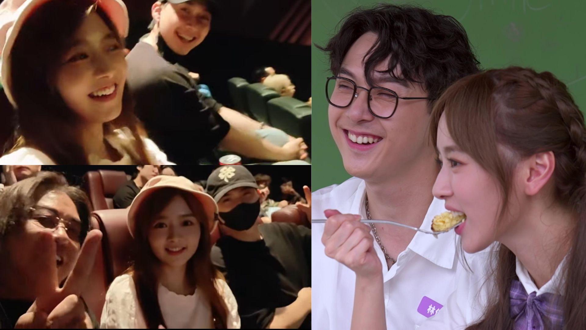 羅毓儀林俊其拍拖睇《觸電》 林敏驄父女檔合體意外撞破好事「見家長」