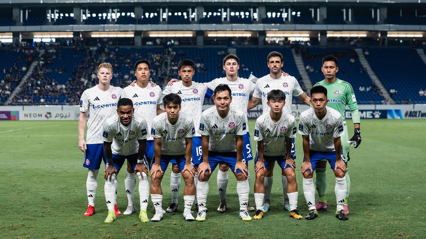 香港代表東方作客1:3不敵大阪飛腳。(東方足球隊fb)