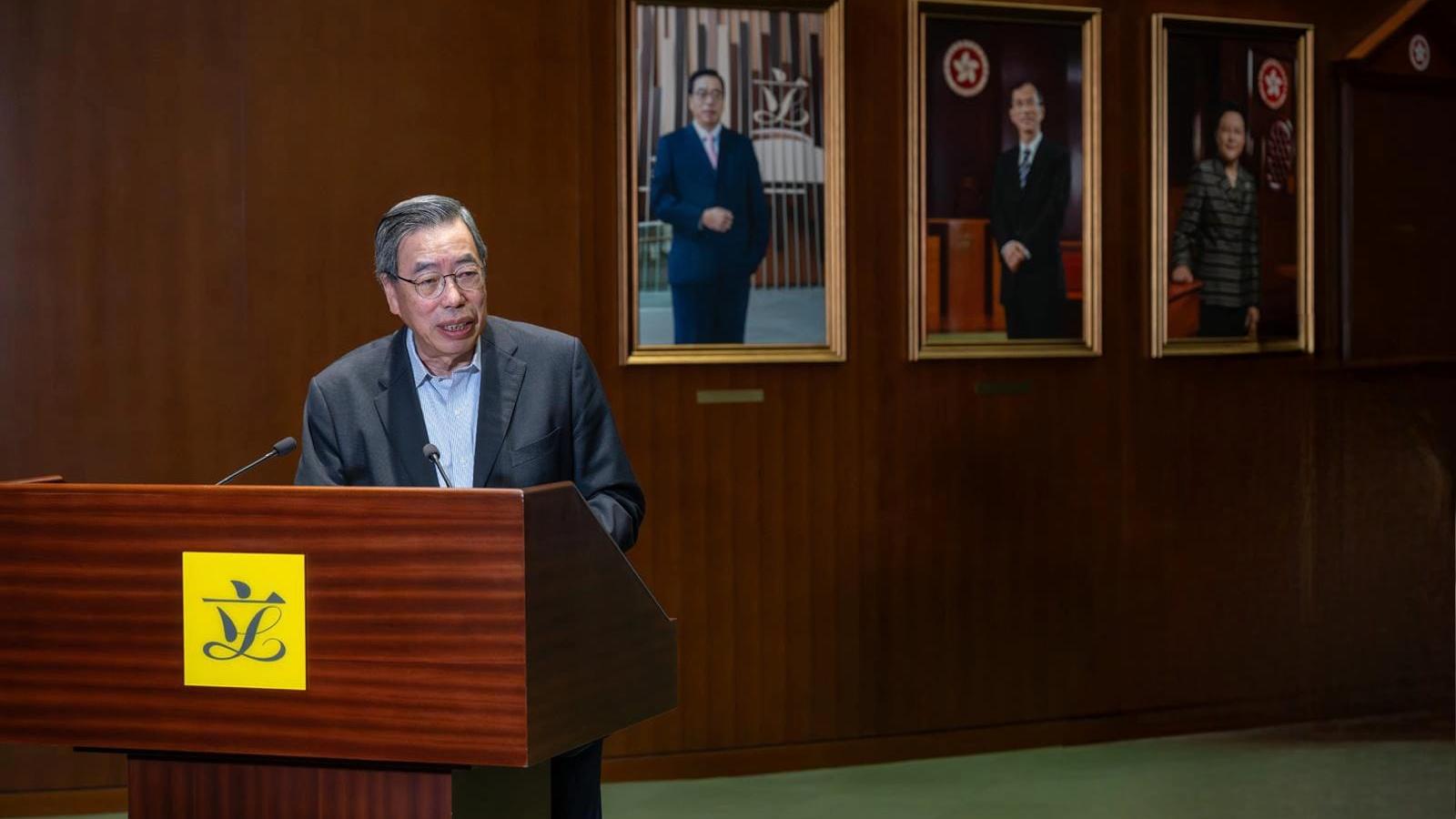 梁君彥宣布不再參選第八屆立法會，結束21年議會生涯。