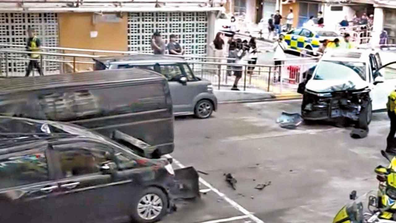 土瓜灣致命車禍 中電私家車疑失控1死5傷