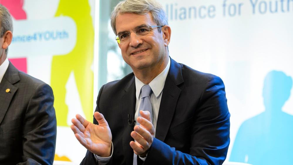 雀巢公司CEO弗雷克斯因違規戀女下屬被「炒魷」。(AP)