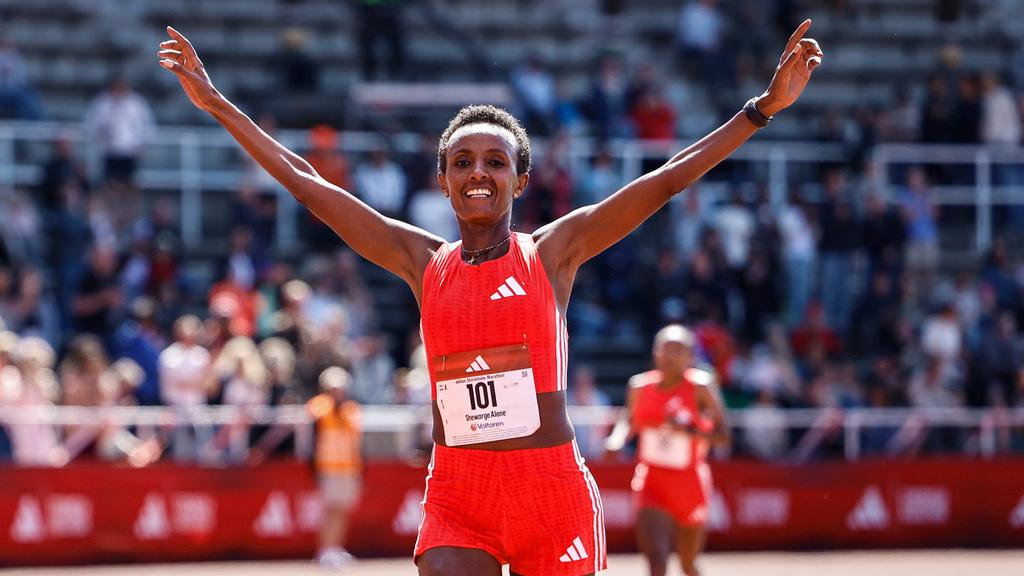 埃塞俄比亞女跑手艾利妮。(美聯社)