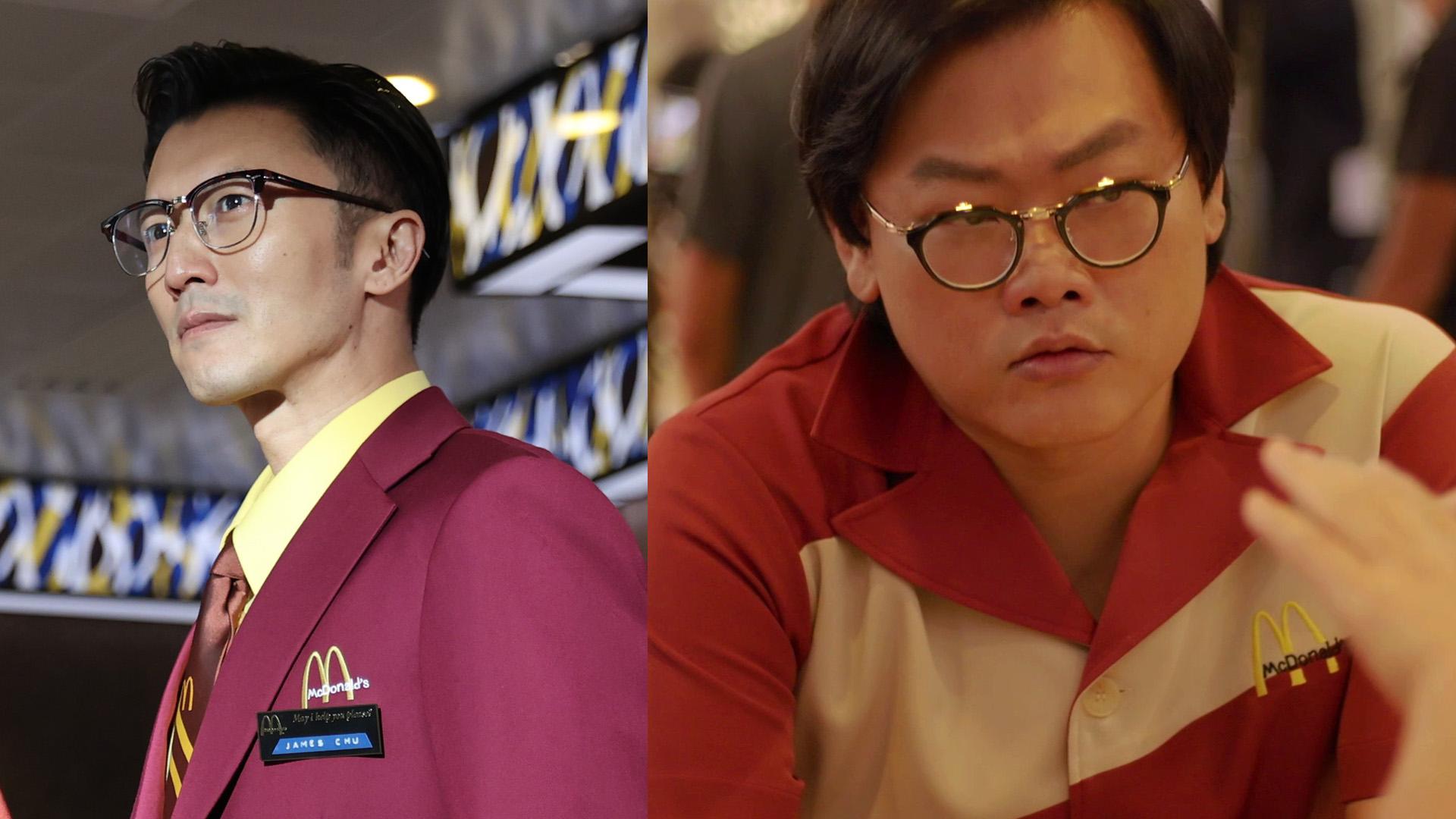 謝霆鋒白只還原首間麥當勞開幕 70年代制服好有feel