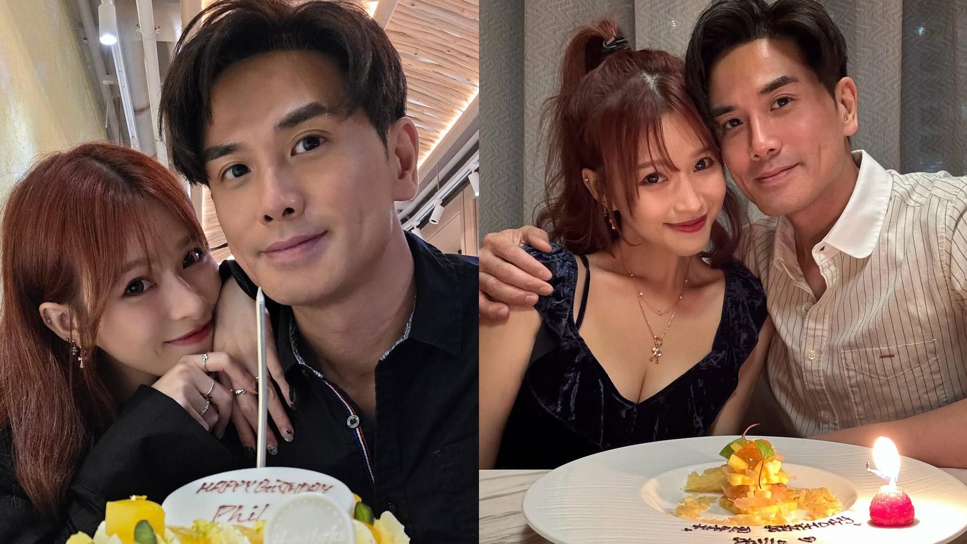 伍允龍生日大派閃光彈Renee親手整蛋糕公開拍拖點滴