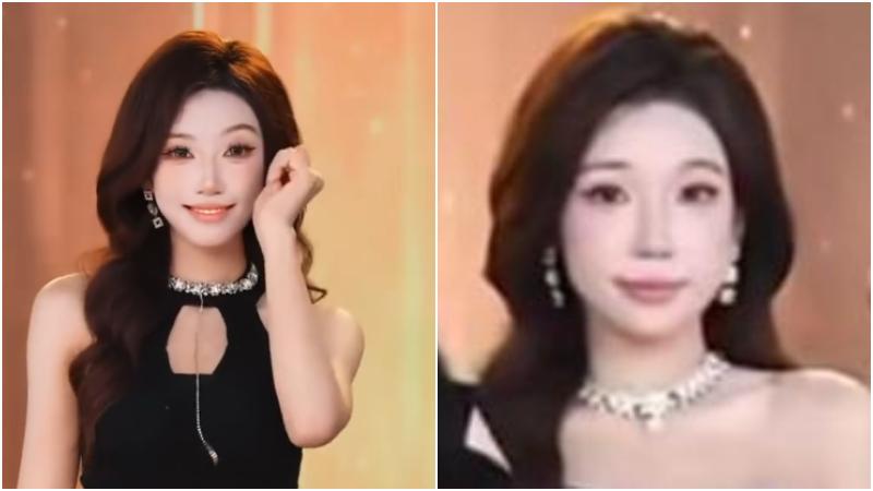 抖音女團「SK月亮湖217」C位成員「楓葉姐姐」。（圖/翻攝自抖音）