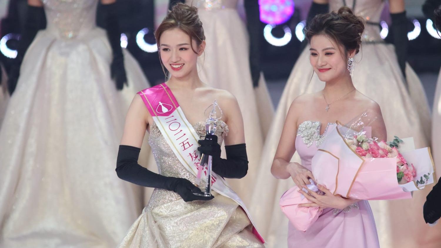 香港小姐2025｜李尹嫣奪友誼小姐同最上鏡小姐 拖完張敬軒即圈粉