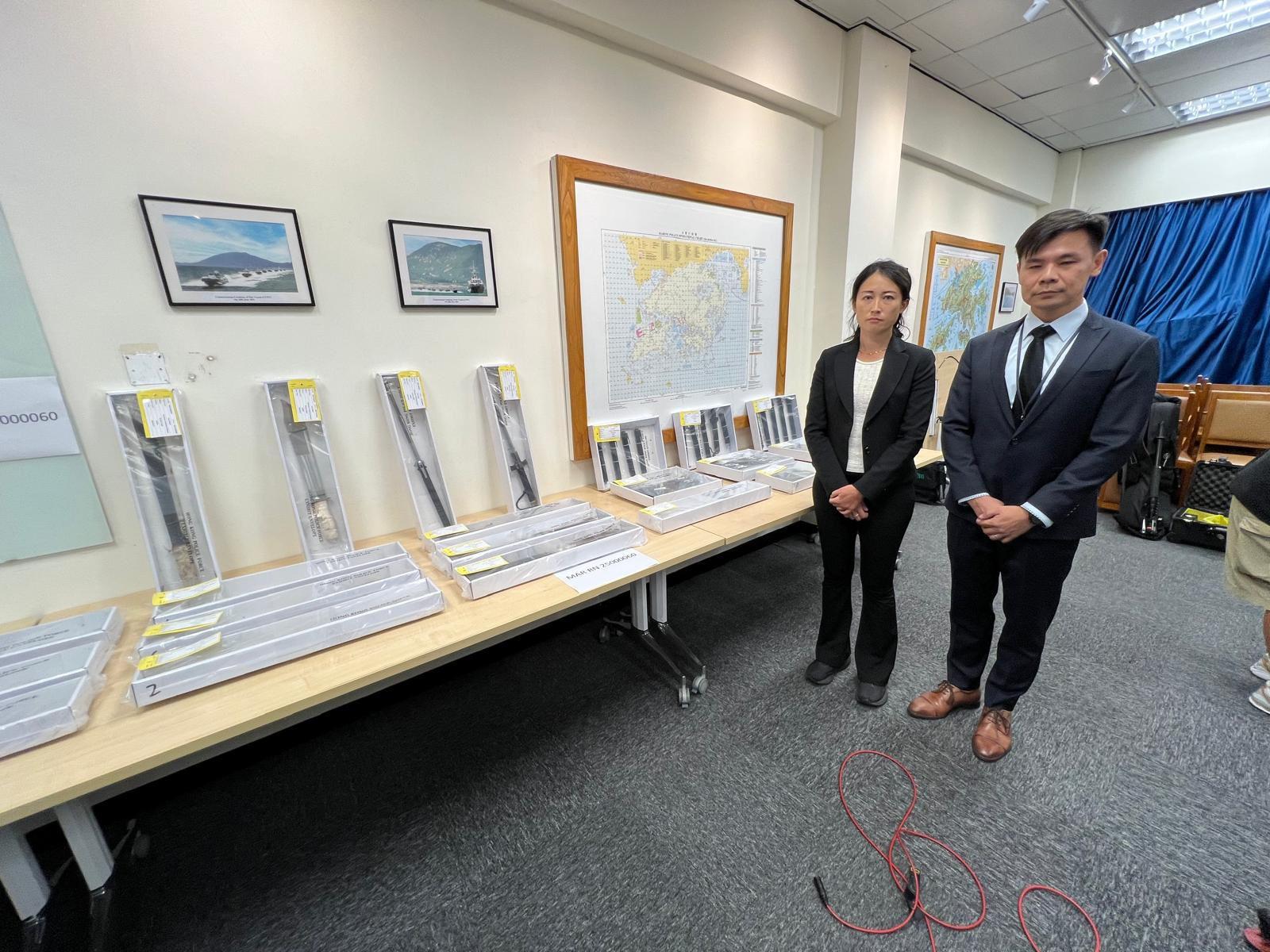 水警大嶼山搗非法加油站及武器庫拘4男，另檢少量毒品。