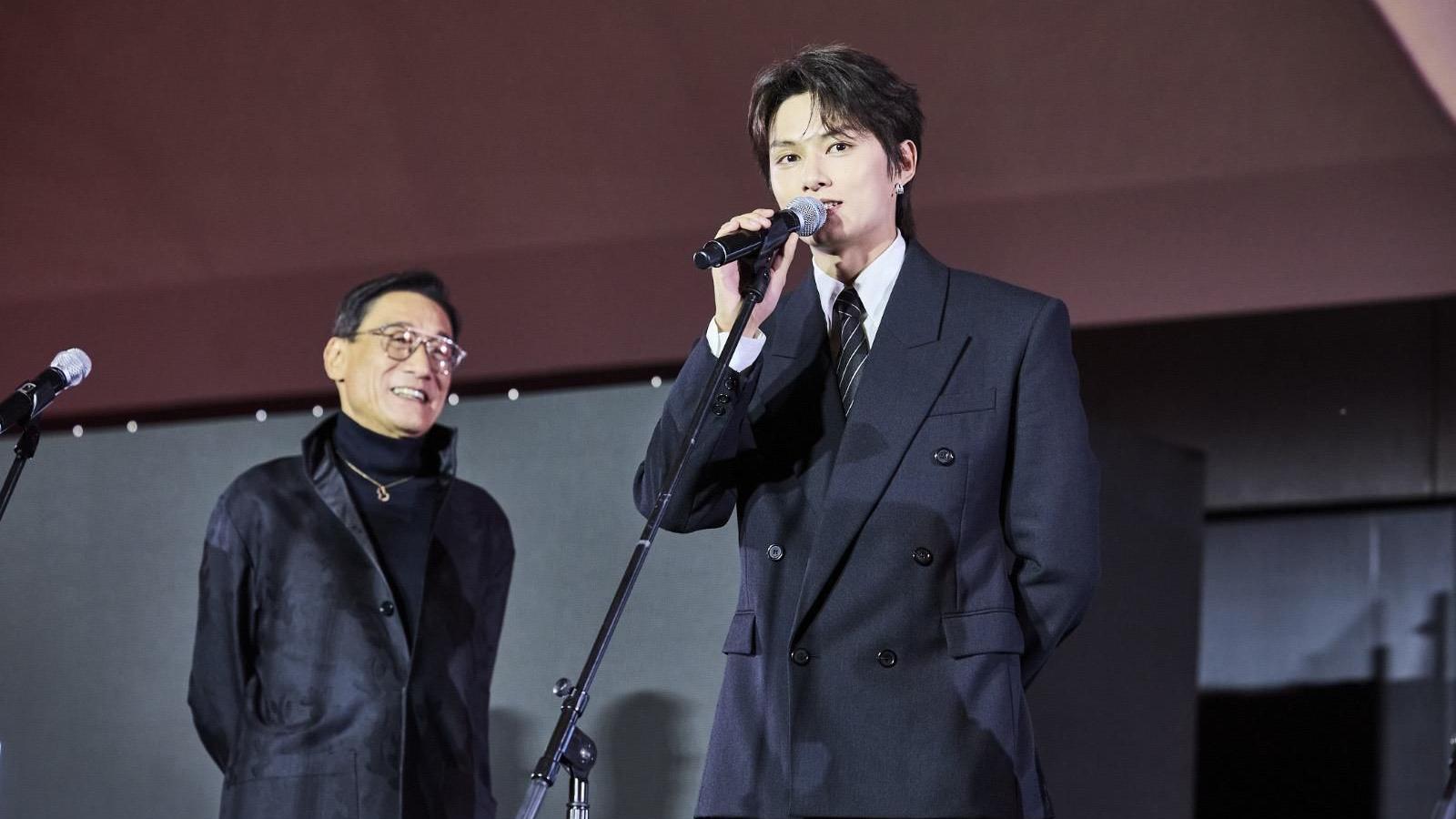 捕風追影｜梁家輝為《捕風追影》造勢 文俊輝@SEVENTEEN粉絲提早7小時追星