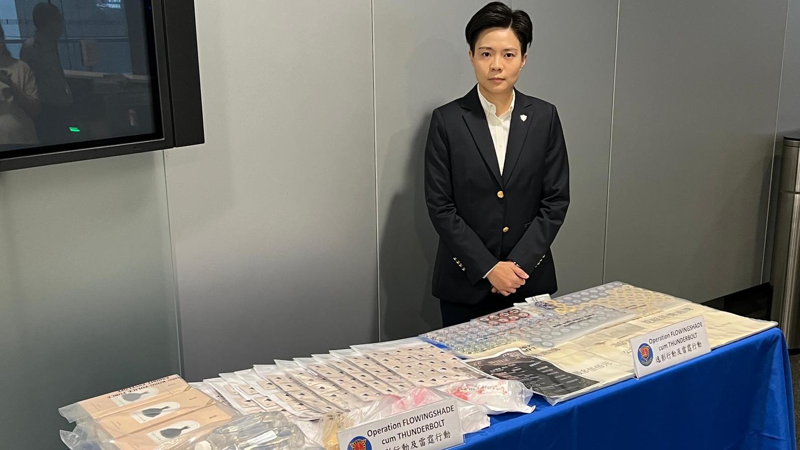 警方反三合會行動搗破賣淫場所等，拘捕74人年齡最大65歲