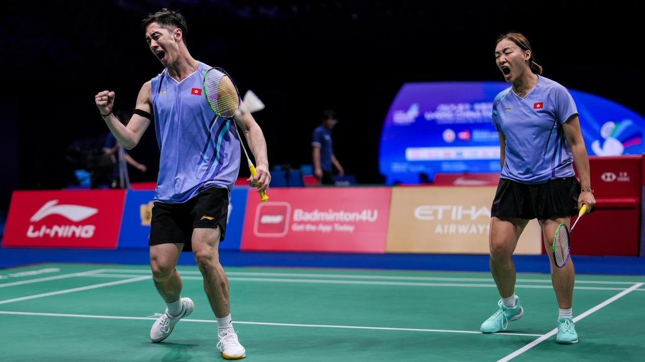 羽毛球｜鄧俊文/謝影雪中國羽毛球賽闖8強　今硬撼馬來西亞世界冠軍