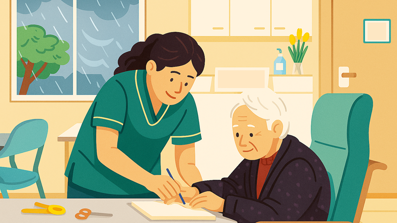 風雨中的守護者