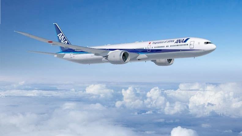 全日空一航班緊急折返羽田機場。（示意圖／FB「ANA.Japan」）