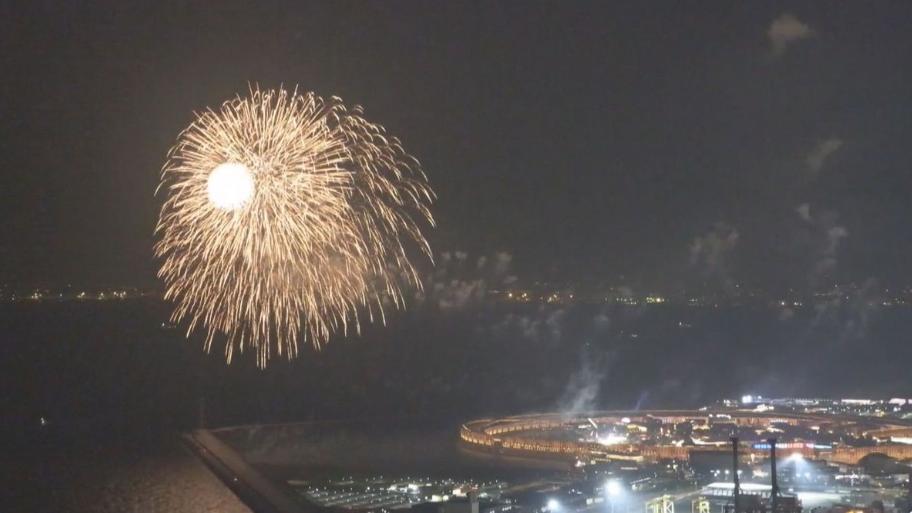 大阪世博煙火意外　女遊客遭碎片擊中受傷