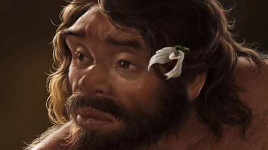 鄖縣人頭像復原圖。（新華網）