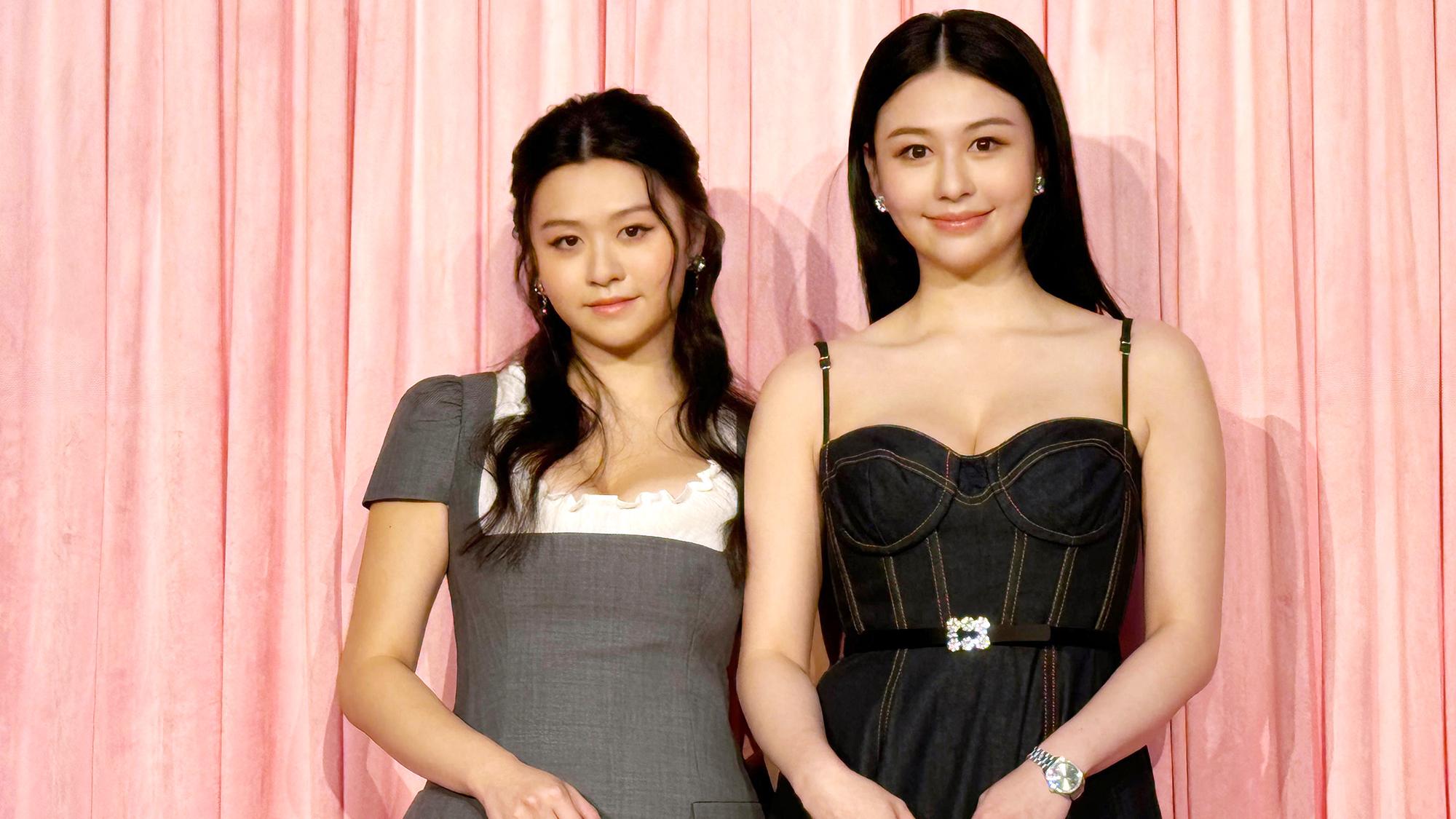 沈月首次姊妹檔出席活動 21歲沈日無意入行赴英升學