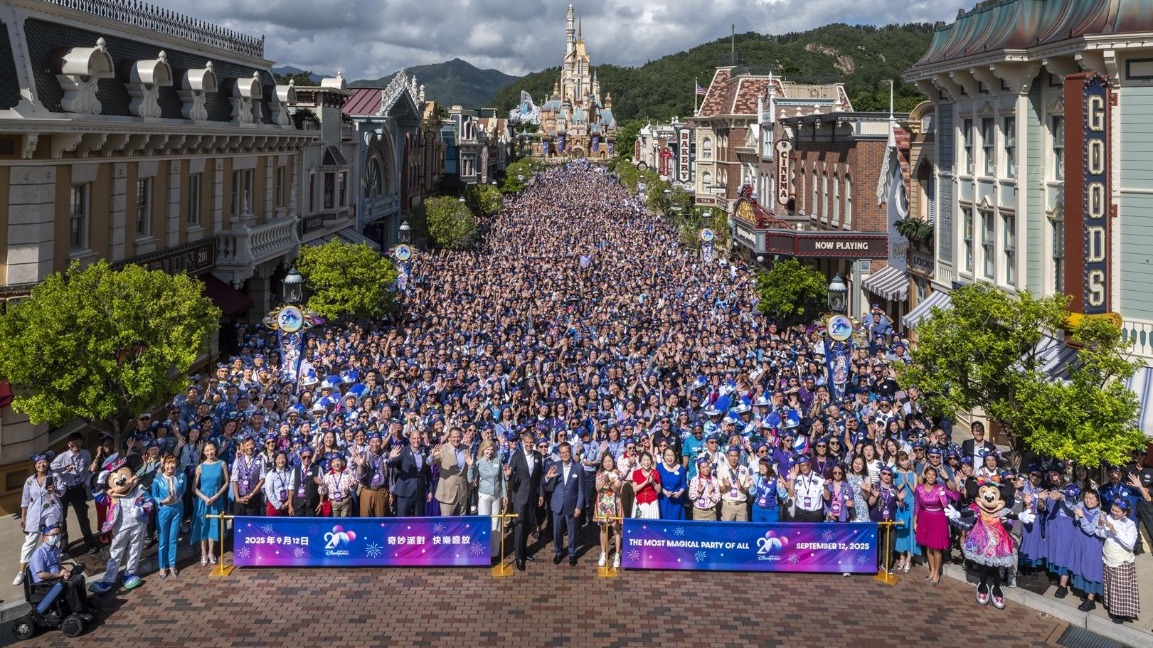 香港迪士尼樂園開幕20周年(香港迪士尼提供)