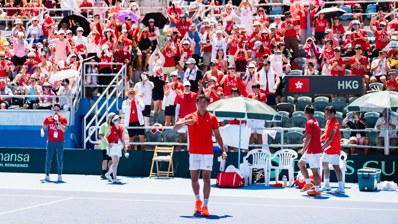 台維斯盃｜香港隊明年2月主場撼芬蘭爭升班 黃澤林勢續領軍