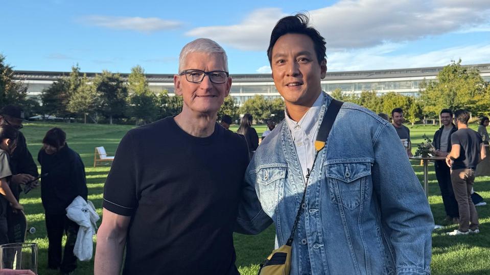 吳彥祖率先體驗iPhone Air 現身發布會跟Tim Cook交流
