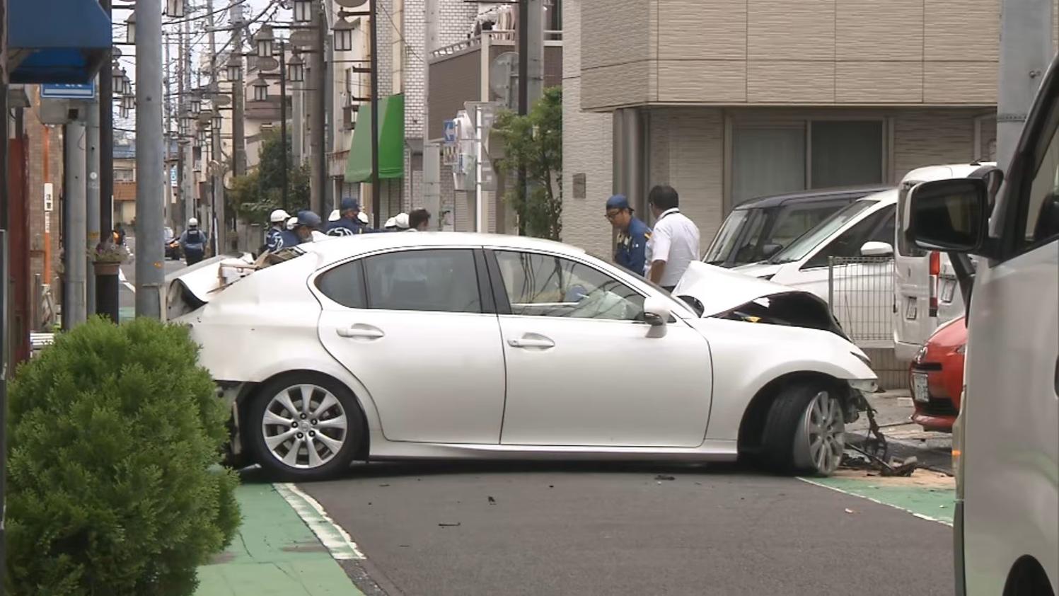 中國青年在日本逆線超速撞死人。(新聞截圖)