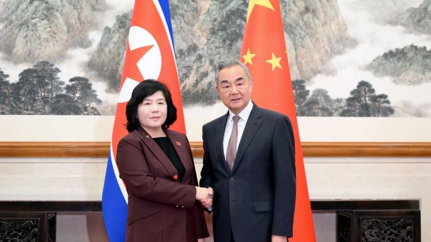 王毅與崔善姬會談　稱中方願同朝方加強協調配合反對霸權主義