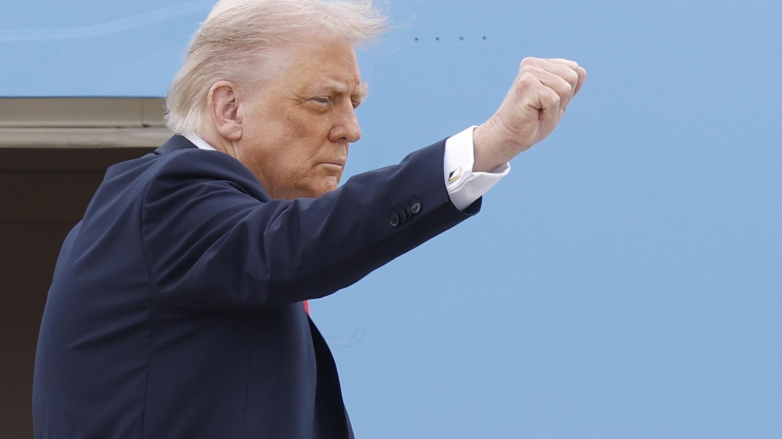 特朗普宣布將反法西斯運動列為恐怖組織。（圖／美聯社）