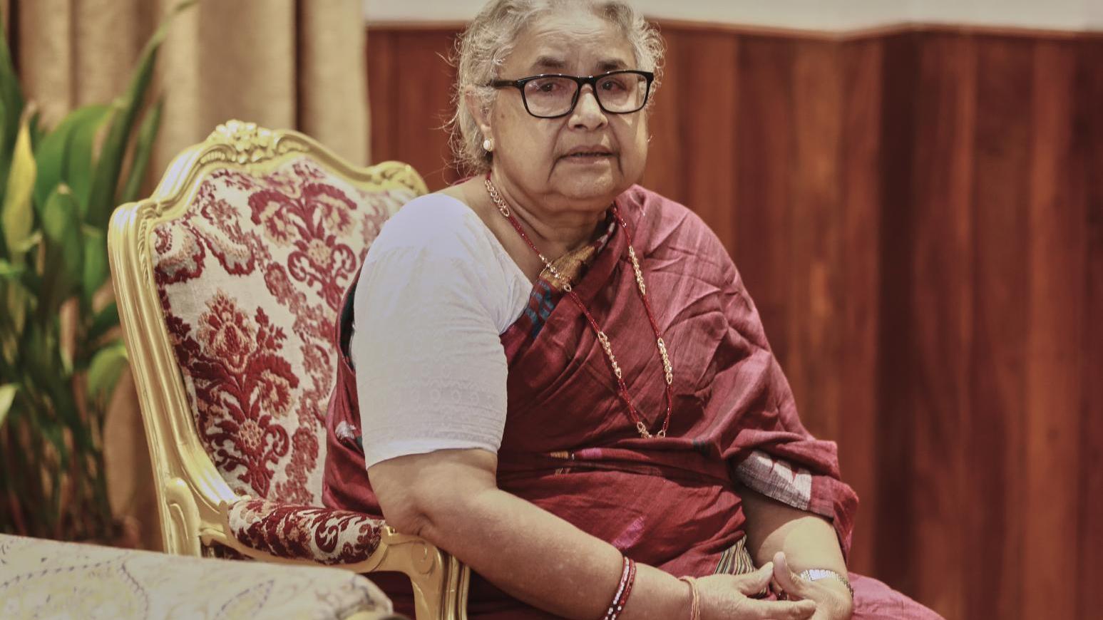 卡爾基成為尼泊爾首位女性總理。（圖／美聯社）