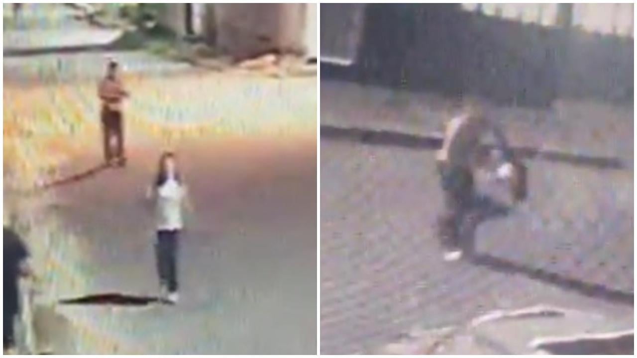 女學生當街被扯頭髮企圖性侵，尖叫反抗成功逼退赤膊淫狼。(IG)