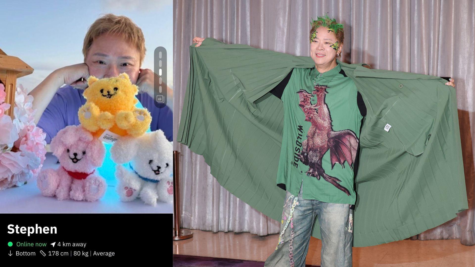 66歲陳志雲曾稱母胎單身 疑用同志app求偶認係bottom