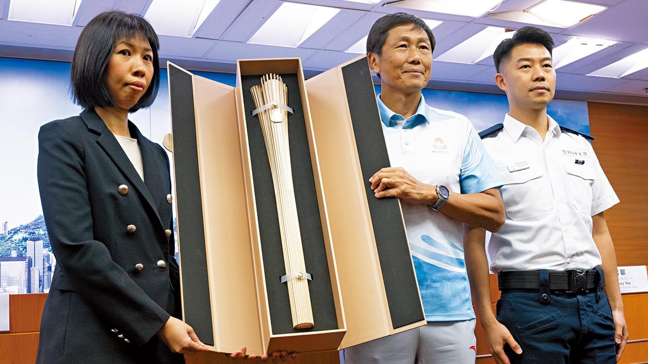 十五運會 11.2傳遞火炬 港澳廣深4城同步「綻放」 香港段50火炬手橫越維港兩岸