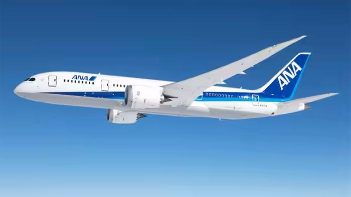 日本全日空航機。(全日空官網)