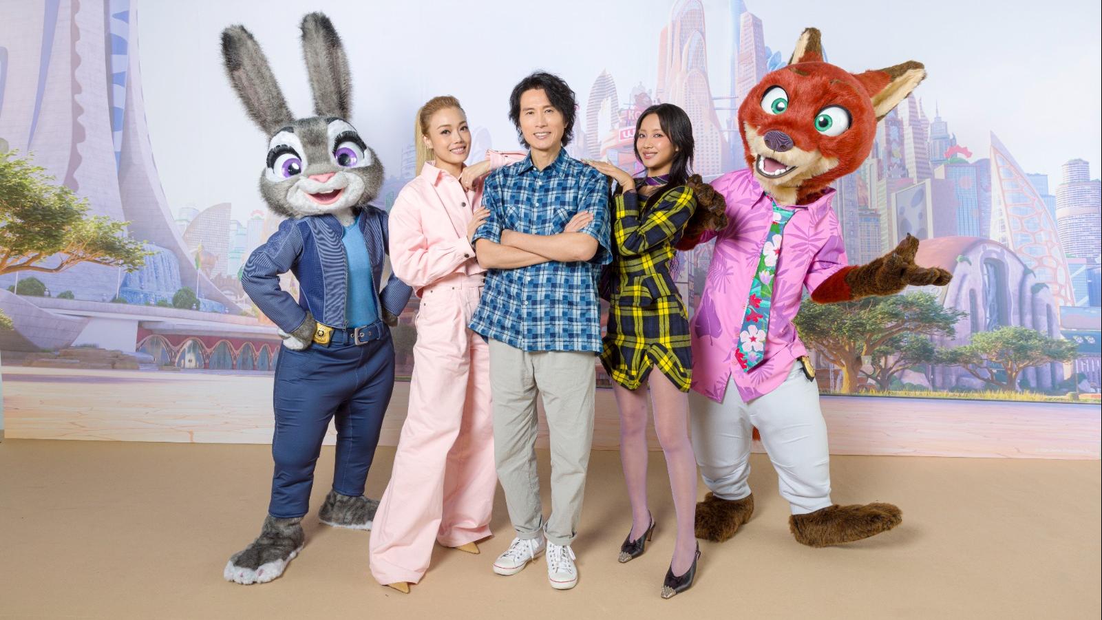 Zootopia 2｜黃子華容祖兒闊別9年開心重逢 Marf加盟《優獸大都會2》聲演嘉西BB