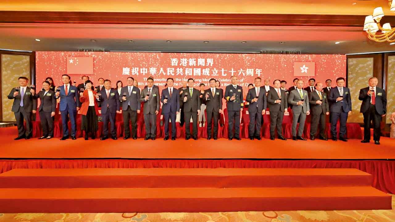 指新聞界應共同努力支持政府施政 周霽：為發展加油 為民生建言