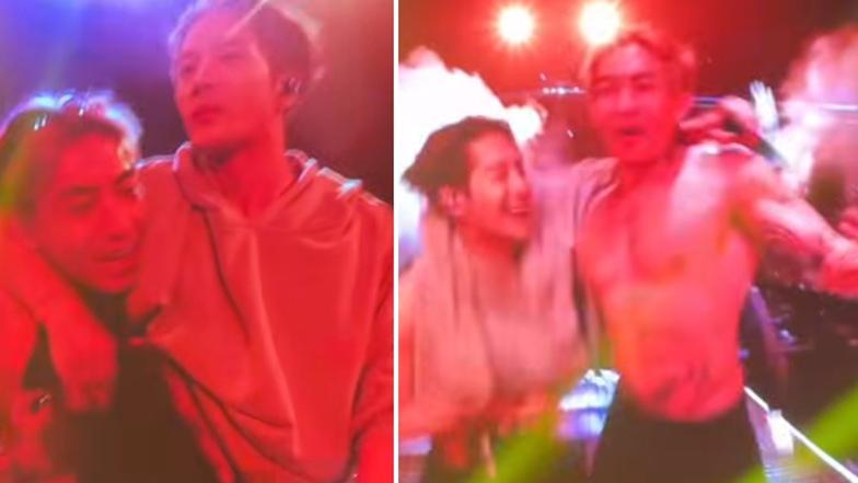 王嘉爾強脫Tyson Yoshi背心 兩男半裸狂跳唱