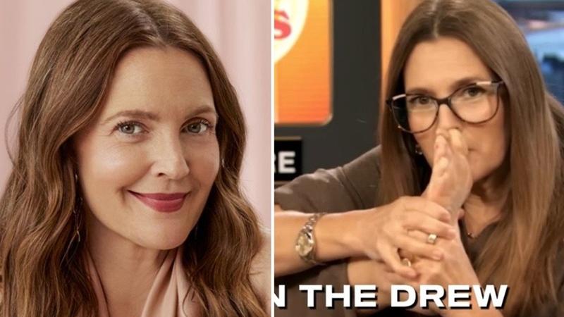 Drew Barrymore直播節目分享腳味 觀眾睇到想嘔