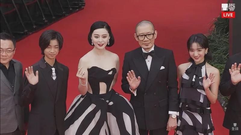 東京電影節｜范冰冰公主look行紅氈 與千名觀眾睇戲好緊張