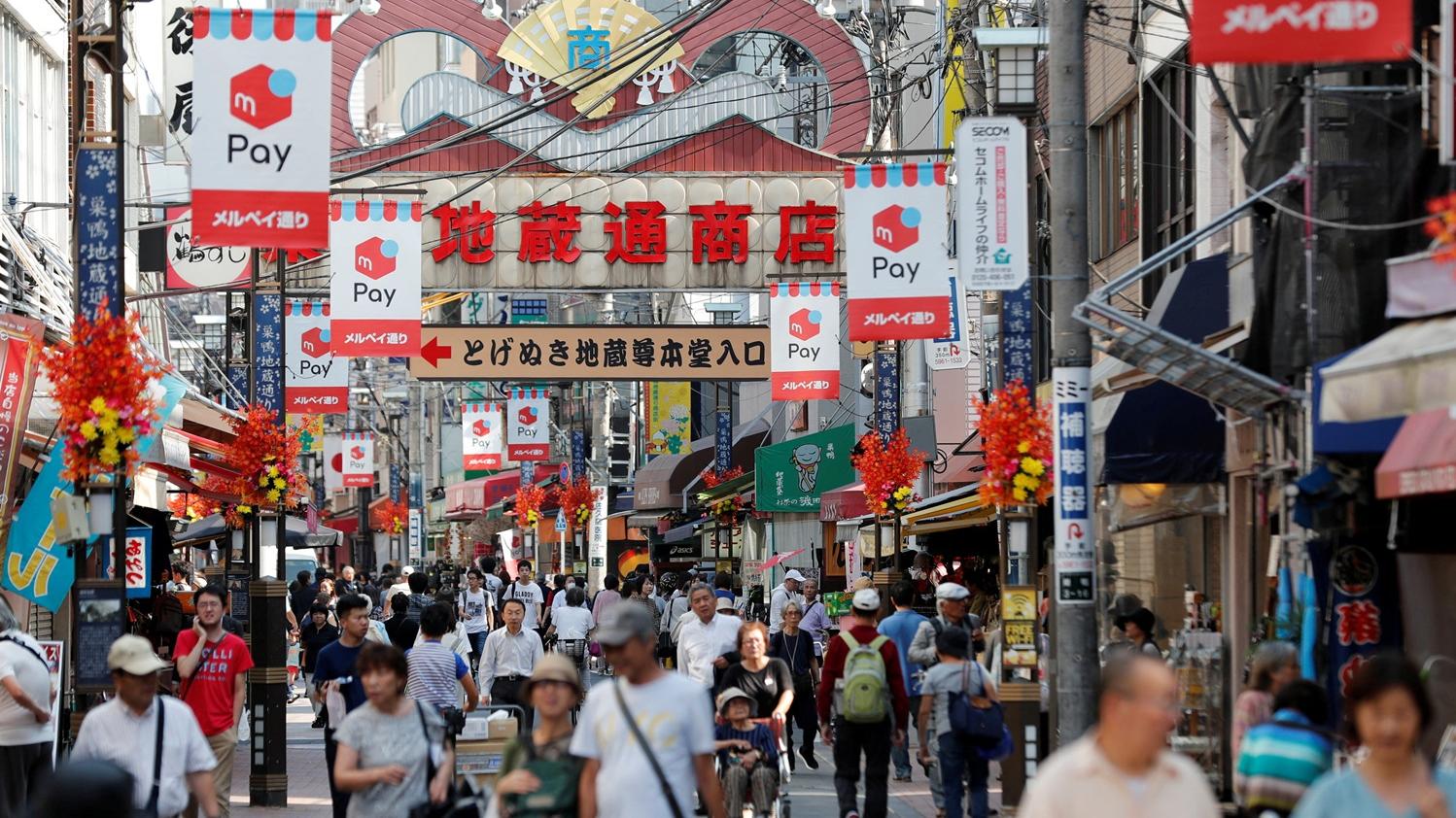 東京巢鴨。(路透社)