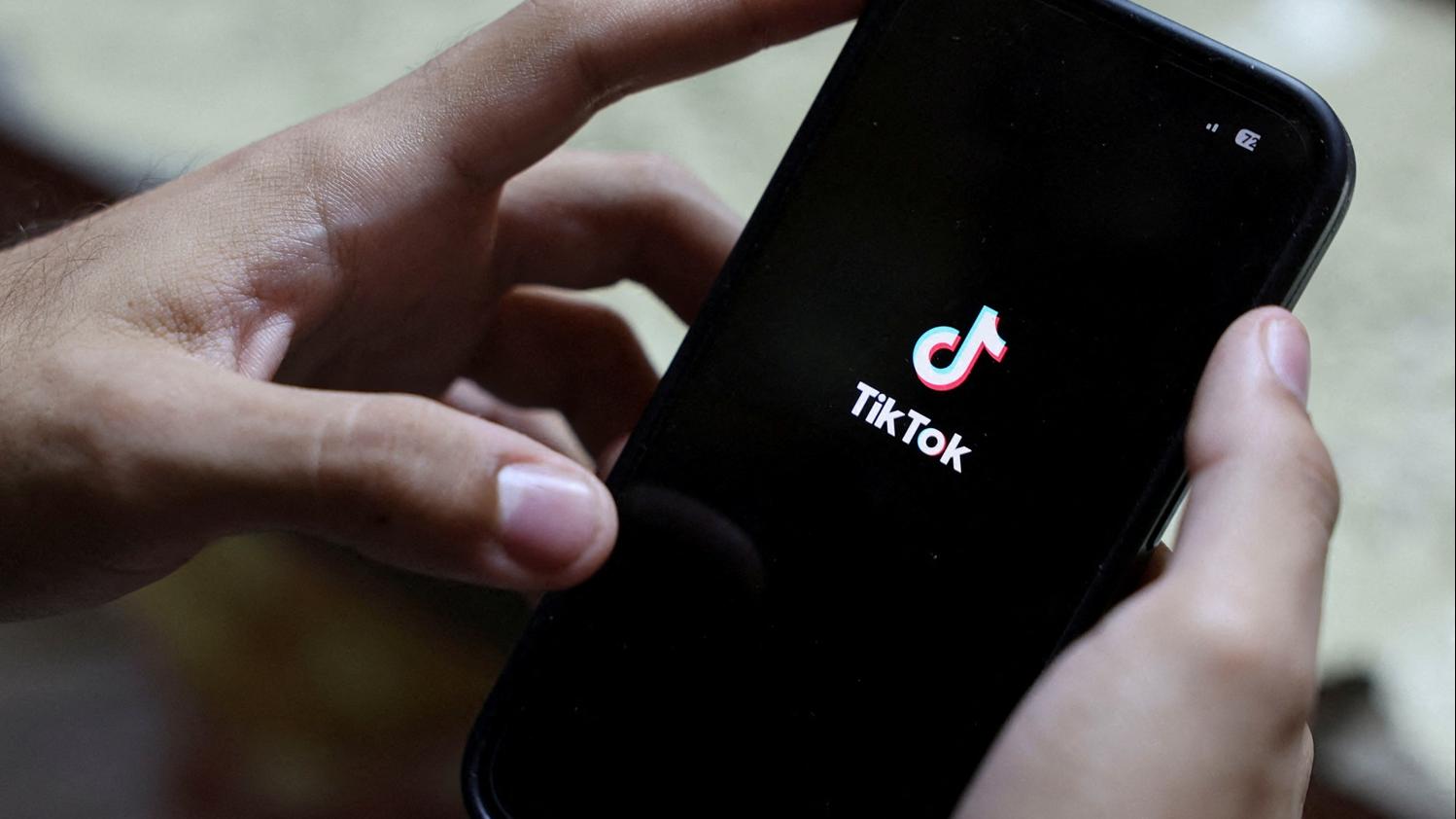 TikTok應用程式。(路透社)