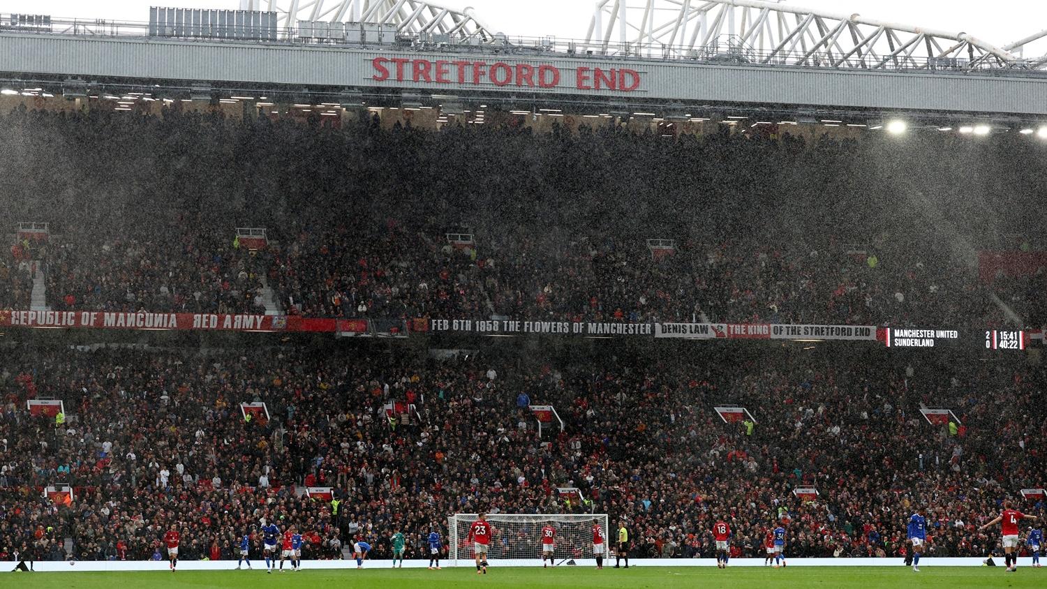 曼聯奧脫福球場。(路透社)