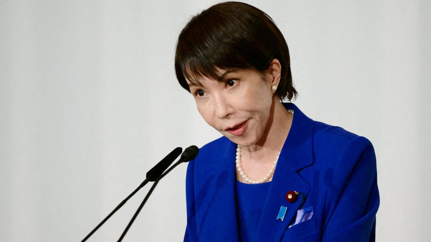 高市早苗。(路透社)