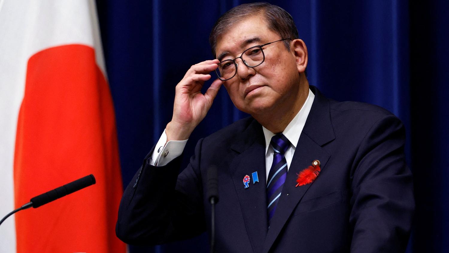 日本首相石破茂。(路透社)