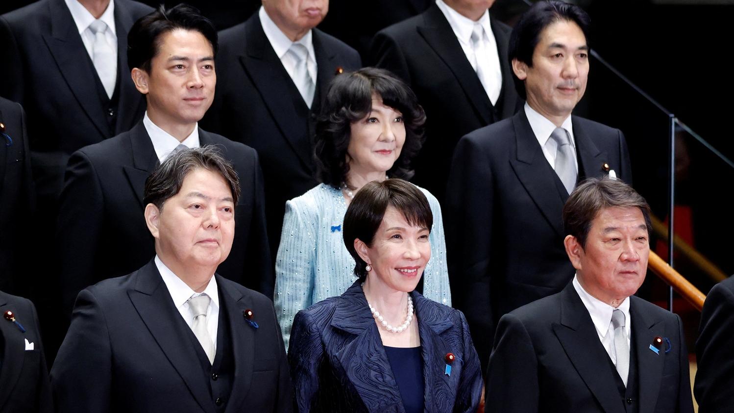 日本高市早苗內閣。(路透社)