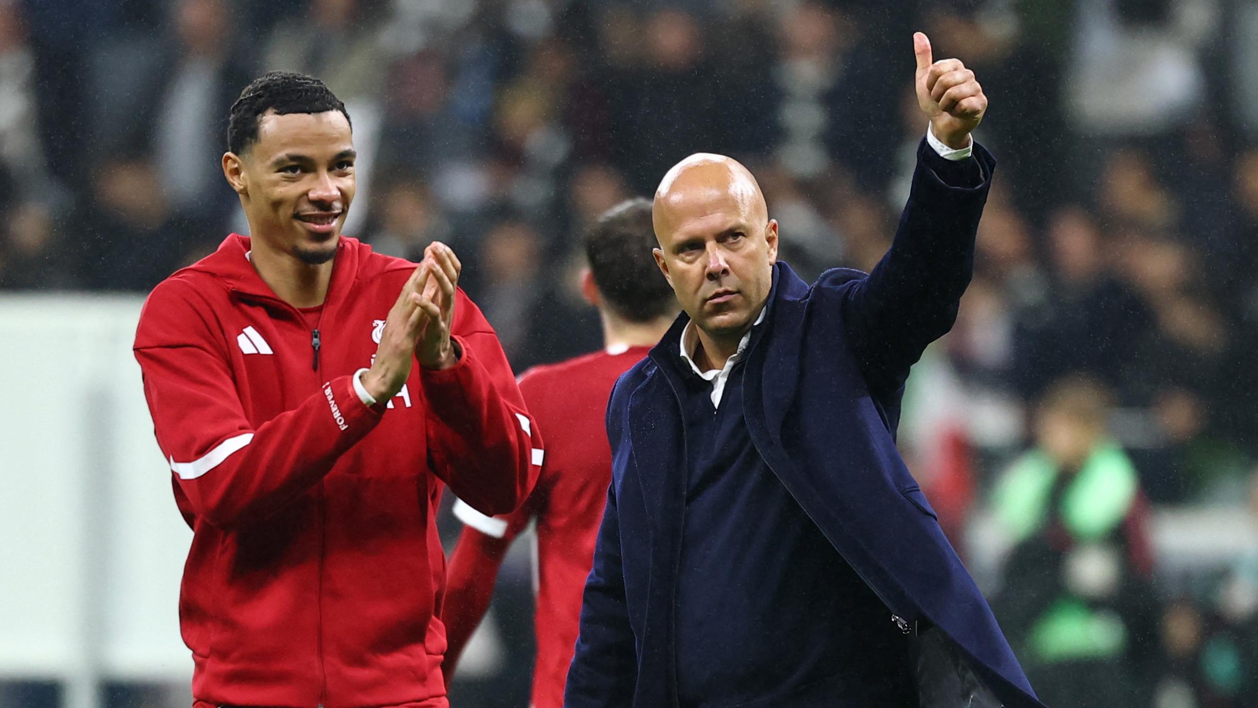 史洛治帶領利物浦作客擊敗法蘭克福結束連敗走勢。(路透社)