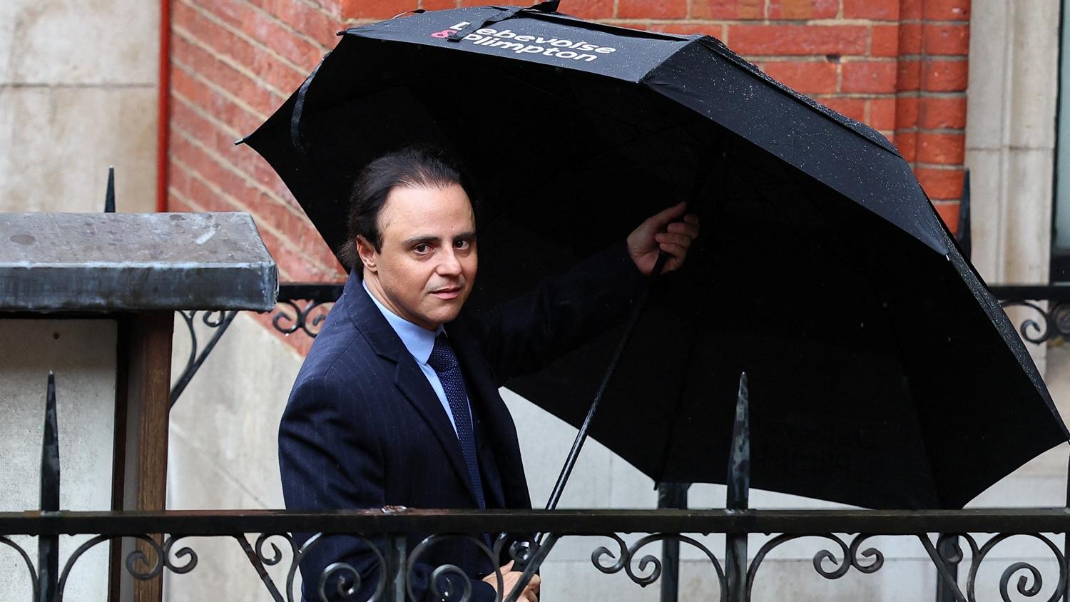 前法拉利車手馬沙。(路透社)