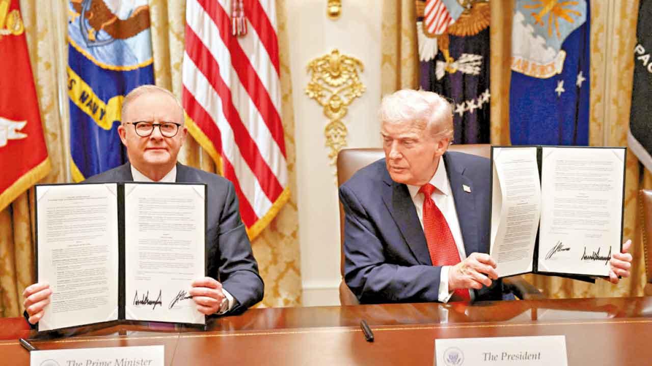 特朗普︰快將會晤習近平 美澳簽訂稀土協議