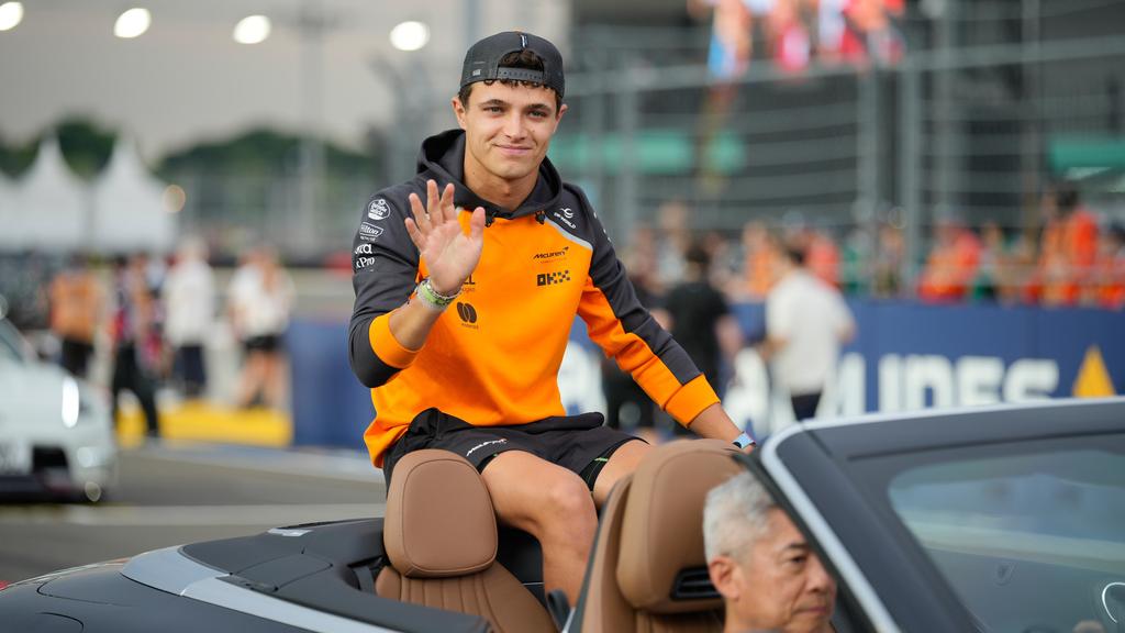 麥拿侖車手諾里斯。(路透社)